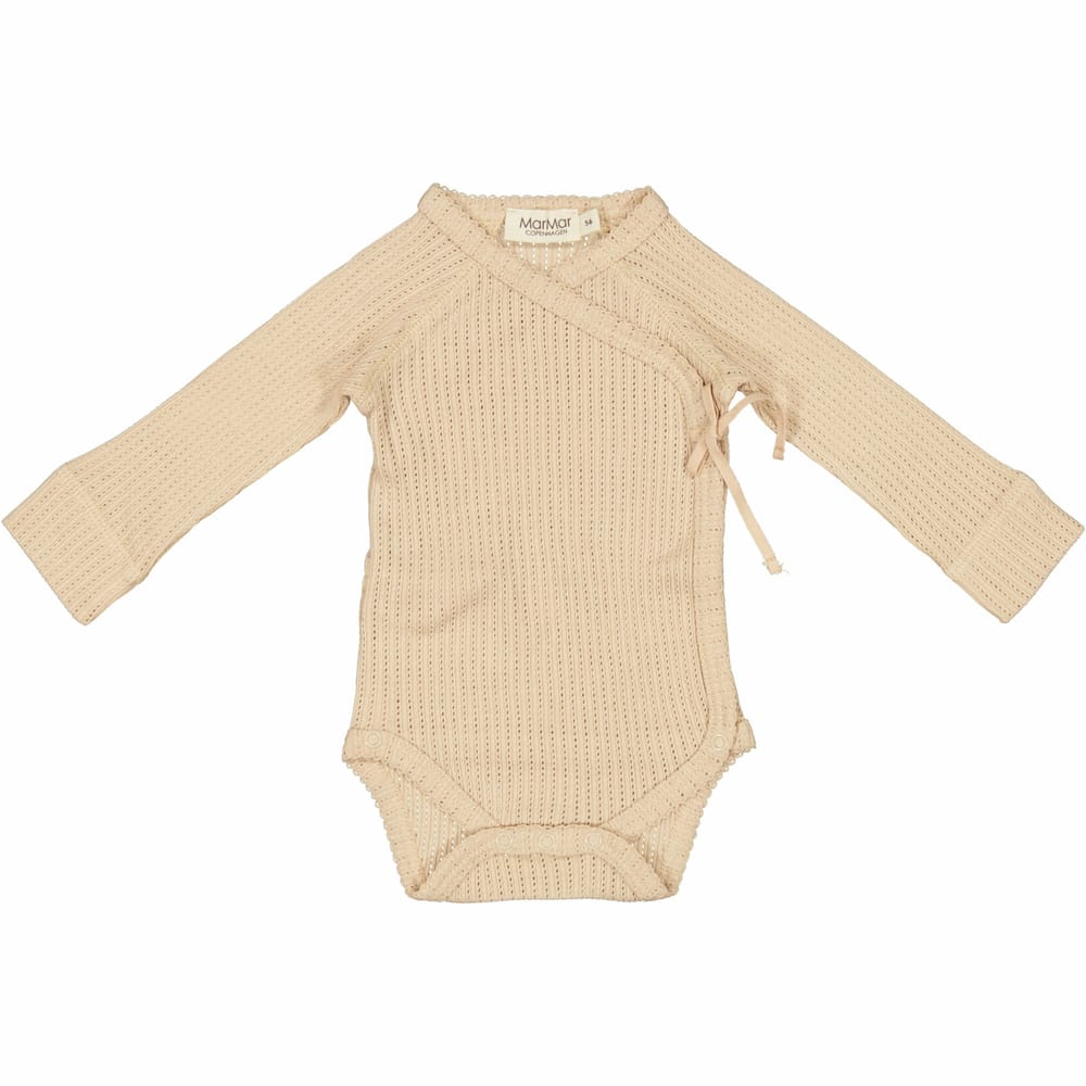 Belita Romper Pointelle Champagne