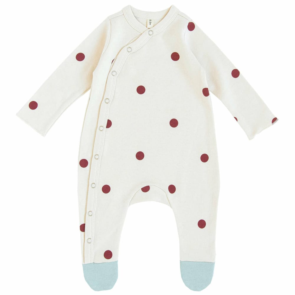 Boxpakje Burgundy Dots