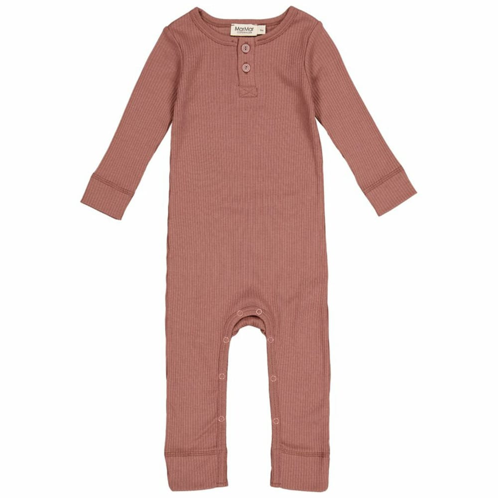 Jumpsuit Modal Rib - Madeira Rose