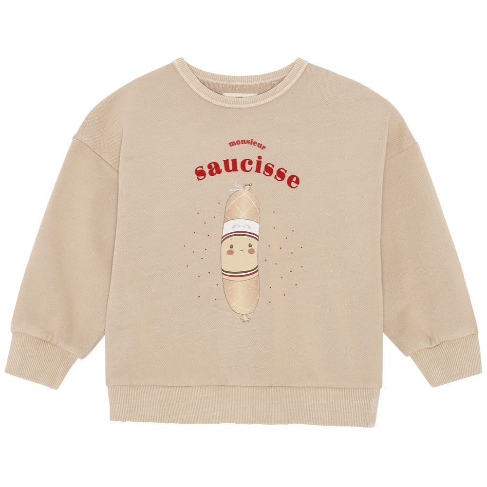 Lou Sweater Oxford Tan