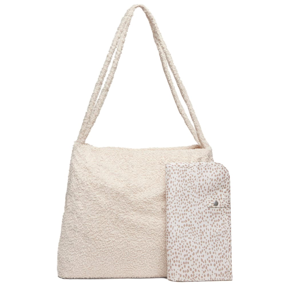 Luiertas + Verschoonmatje - Boucle Naturel
