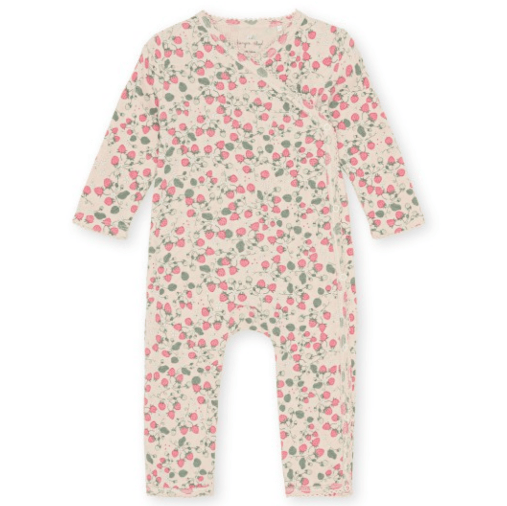 Newborn Jumpsuit Strawberry Fields