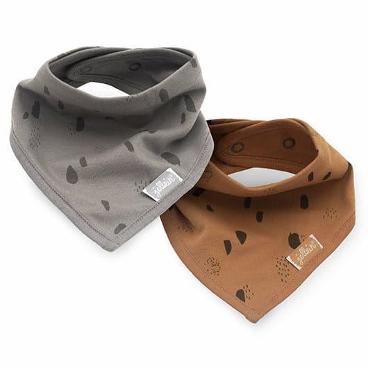 Slab Spot Grey & Caramel