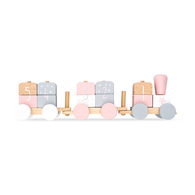 Speelgoedtrein White/Pink