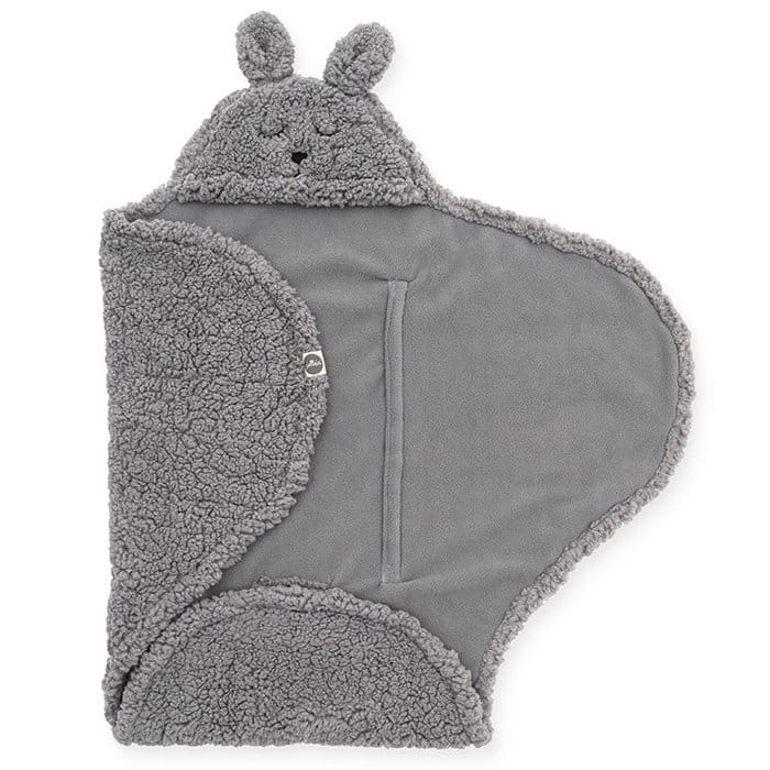 Wikkeldeken Bunny Grey