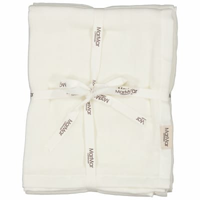 Ada Muslin Gentle White (2-pack)