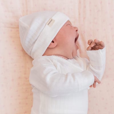 Aiko Muts Pointelle Gentle White