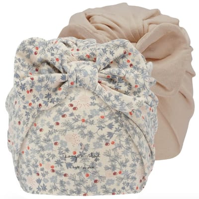 Bambi Bonnet (2-pack) Rose Hip Blue / Brazilian Sand