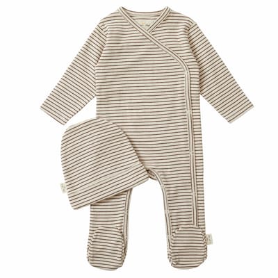 Boxpakje + Babymuts Mocca Beige
