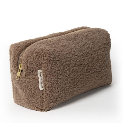 Brown Teddy Pouch