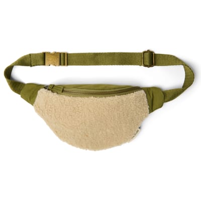 Cotton Mini Fanny Pack - Green