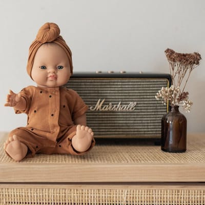 Doll Outfit - Dots Nut
