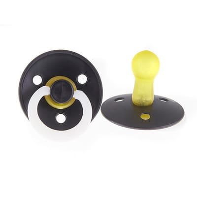 Fopspeen Glow Black (6-18)