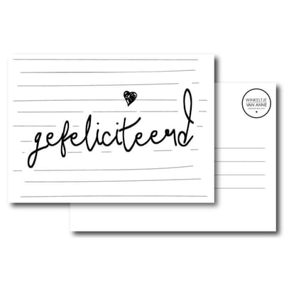 Gefeliciteerd