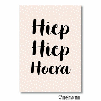 Hiep Hiep Hoera