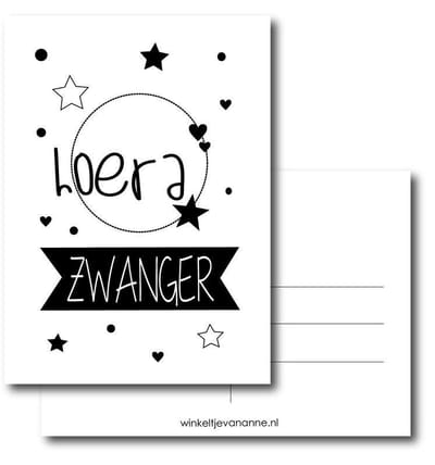 Hoera Zwanger