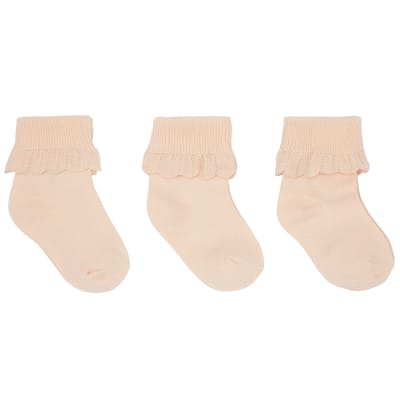 Lace Socks - Berry (3 pack)