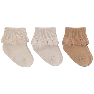 Lace Socks - Tuscany (3 pack)