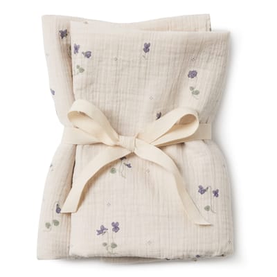 Muslin Blanket Viola 2 pack (60x60 cm)