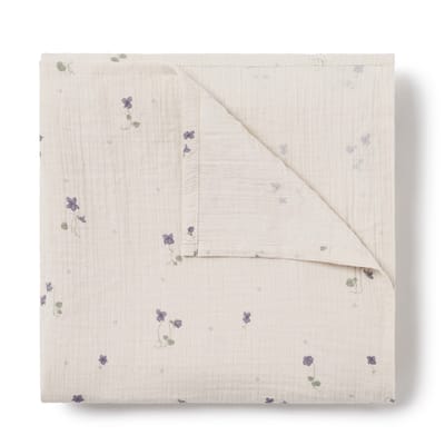 Muslin Swaddle Blanket Viola (110x110 cm)