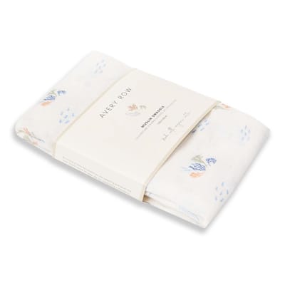 Muslin Swaddle - Coastlines (120cm x 120cm)