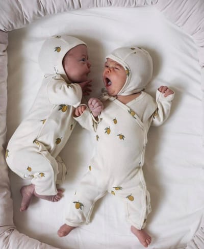 Newborn Jumpsuit Lemon