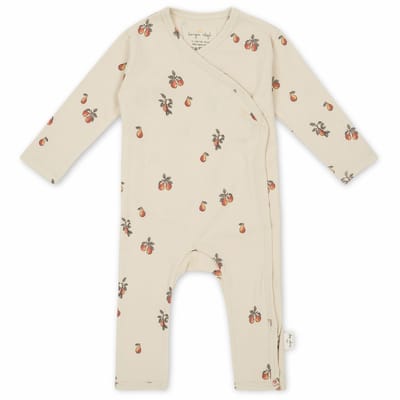 Newborn Jumpsuit Poire