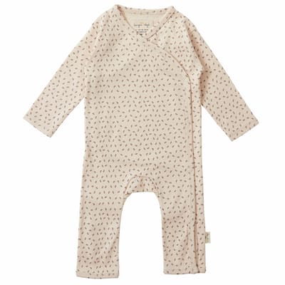 Newborn Jumpsuit Tiny Clover Rose