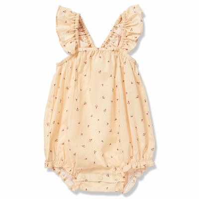 Pilou Romper Bloom Red/Blue