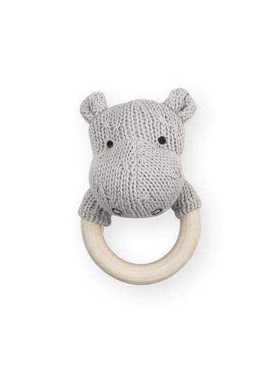 Rammelaar Bijtring Hippo Grey