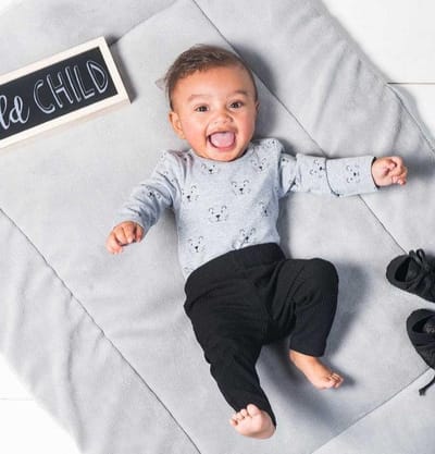Romper Little Lion Grey