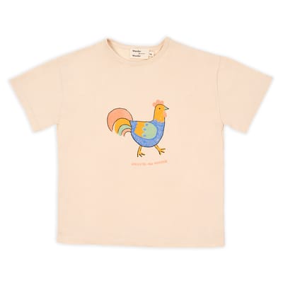Rooster T-Shirt Oatmeal