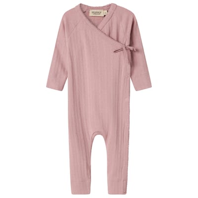 Rula Jumpsuit Pointelle Soft Berry