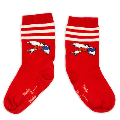 Stripe Socks Watermelon