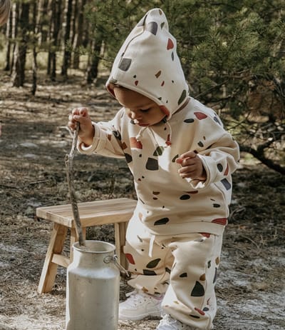 Sweatbroek Terrazzo