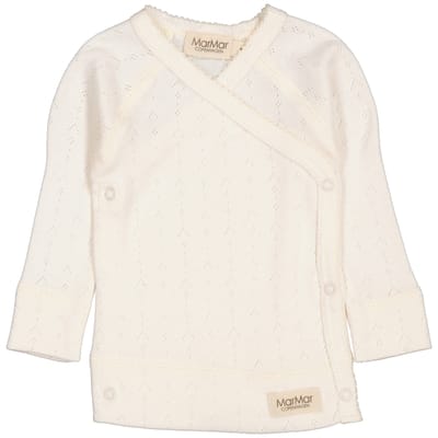 Tut Wrap Pointelle Flour White
