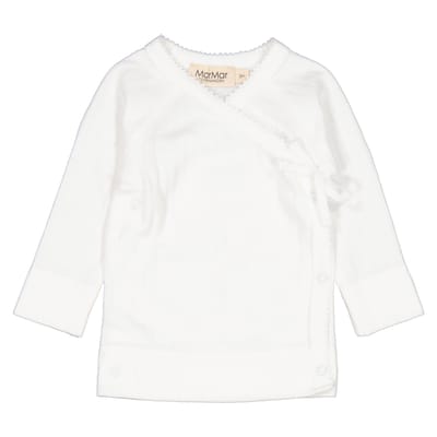 Tut Wrap Pointelle Gentle White