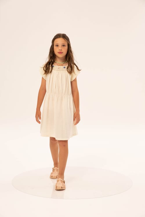 Filo Dress Ecru