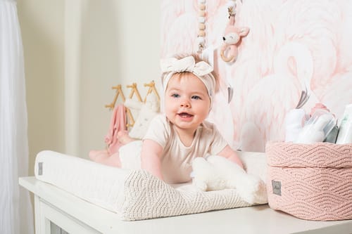 Haarband Forest White Effen