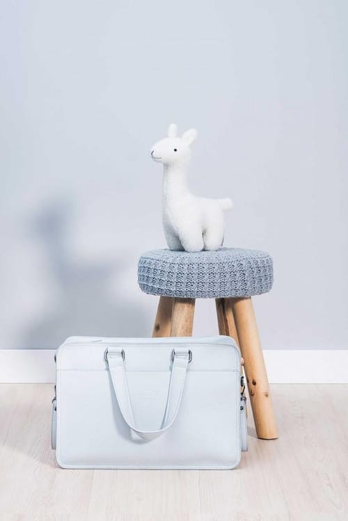 Knuffel XL Lama White