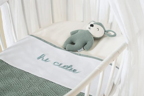 Laken 75x100 Hi Cutie Green