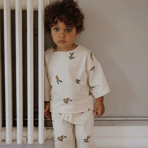Sweatshirt + Broekje Olive Tree