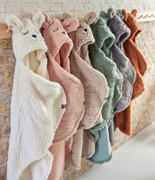 Wikkeldeken Bunny Ash Green