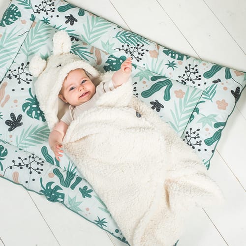 Wikkeldeken Bunny White