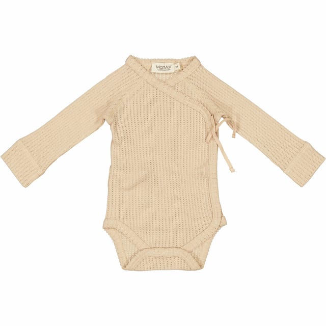 Belita Romper Pointelle Champagne