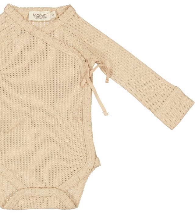 Belita Romper Pointelle Champagne
