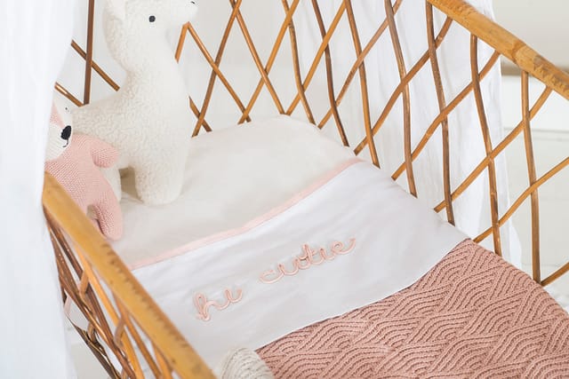 Deken 75x100 Pale Pink