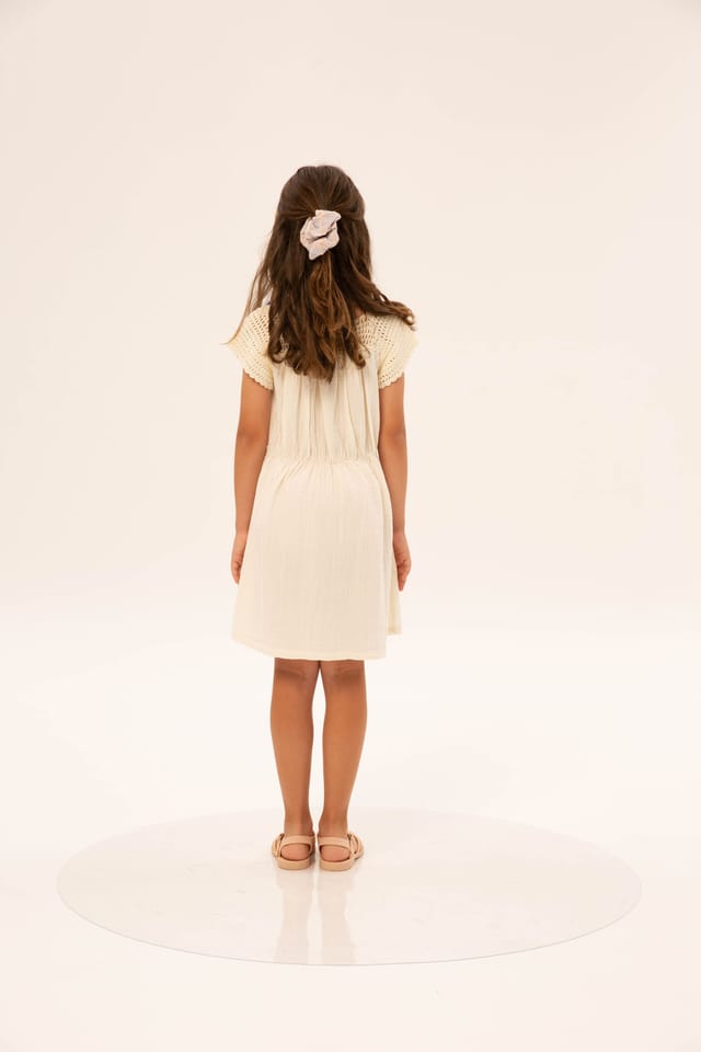 Filo Dress Ecru