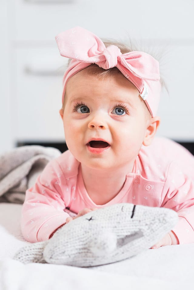 Haarband Hartjes Roze