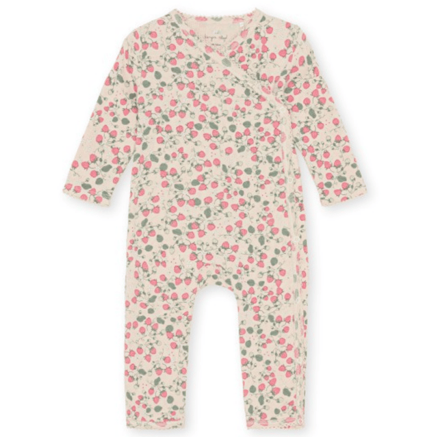 Newborn Jumpsuit Strawberry Fields